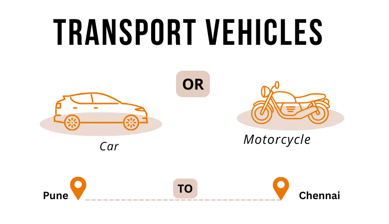 Transport Vehicles From Pune to Chennai